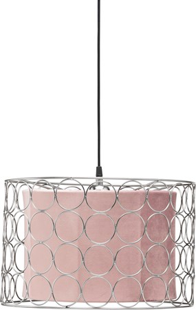 Ring Taklampa 40cm Krom/Klar Rosa - PR Home - bild