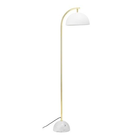 Golvlampa Guld/Metall Rak - Bloomingville - bild