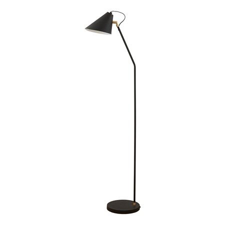 Golvlampa Club Ø 20x130cm Svart/Vit - House Doctor - bild