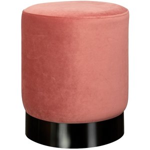 Katie sittpuff rosa Sammet - Sittpuffar