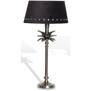 Palmblad Bordslampa 39 cm - Old Silver - Bordslampor -Lampor - Bordslampor