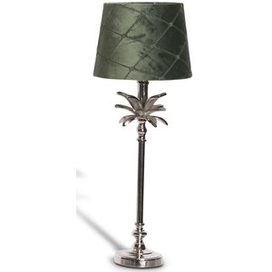 Bordslampa med palmblad H50 cm - Silver - Bordslampor -Lampor - Bordslampor