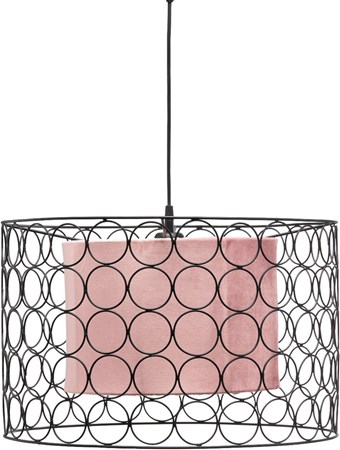 Taklampa Ring Svart/Rosa - PR Home - bild