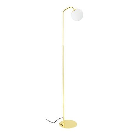 Golvlampa Metall/Guld - Bloomingville - bild