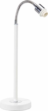 Cia SkrivBordslampa Vit/Krom 50cm - PR Home - bild