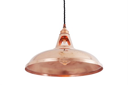 Minsk industrial copper Taklampa - Mullan Lighting - bild