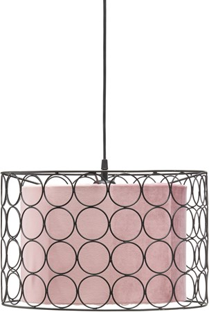 Taklampa Ring Svart/Rosa - PR Home - bild