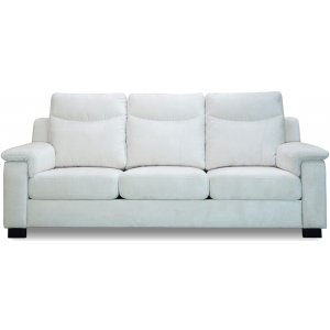 Atlas 3-sits soffa med hög rygg - Off White chenille - 3-sits soffor