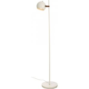 Golvlampa Bow - Vit/brun/silver - Golvlampor -Lampor - Golvlampor