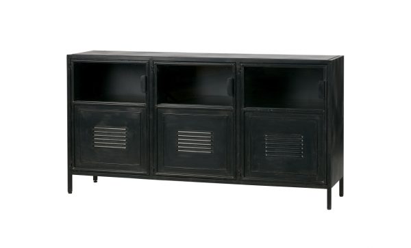 Bild på RONJA Sideboard Metall Svart från WOOOD