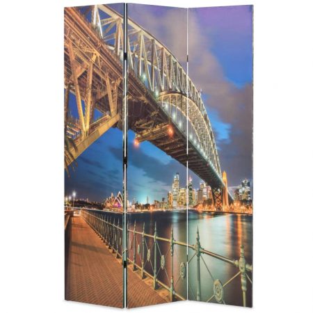 Bild på vidaXL Hopfällbar rumsavdelare Sydney Harbour Bridge 120x170 cm