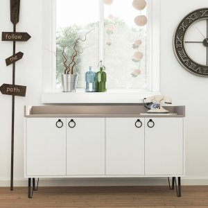 Dea skänk - Vit - Skänkar & Sideboards -Skänkar & Sideboards - Hyllor & Förvaring