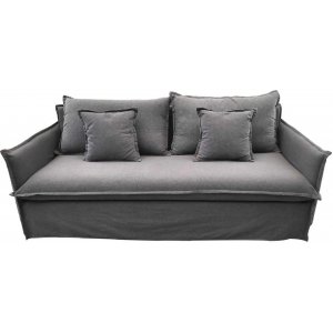 Delfi 3-sits soffa - Grå - 3-sits soffor