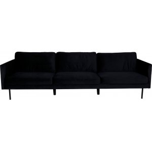 Eden 3-sits soffa - Svart - 3-sits soffor