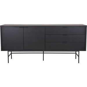 Parade sideboard 200 cm - Svart askfaner - Skänkar & Sideboards -Skänkar & Sideboards - Hyllor & Förvaring