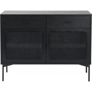 Raffels sideboard - Ekfanér/svart - Skänkar & Sideboards -Skänkar & Sideboards - Hyllor & Förvaring