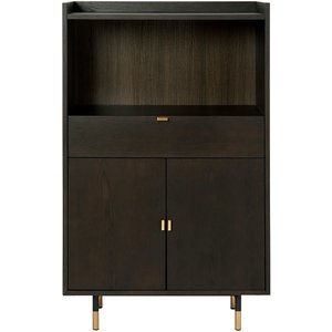 Impala skåp i brunbetsad ek / guld - Skänkar & Sideboards -Skänkar & Sideboards - Hyllor & Förvaring