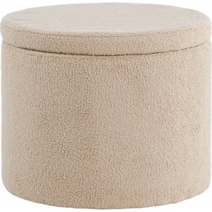 Jabar sittpuff - Beige teddy - Sittpuffar