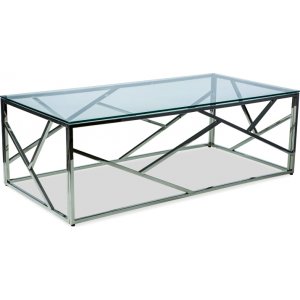 Leavitt soffbord 120 cm - Krom - Glasbord