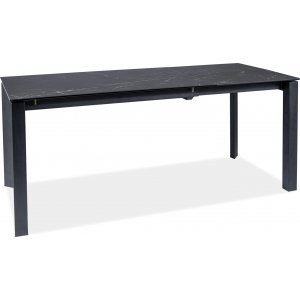 Metropol matbord 120-180 cm - Svart - Övriga matbord