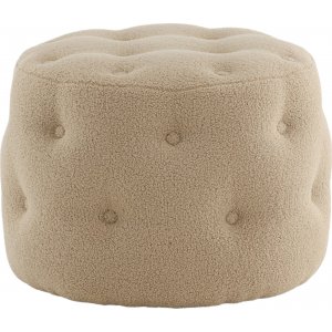 Respit sittpuff - Beige teddy - Sittpuffar