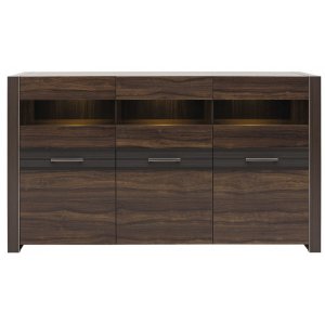 Sindra sideboard - Valnöt - Skänkar & Sideboards -Skänkar & Sideboards - Hyllor & Förvaring