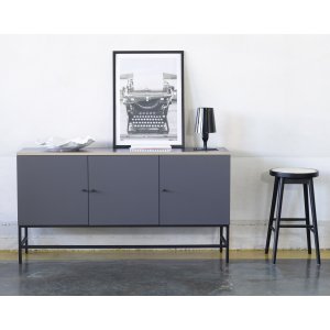 Edge sideboard - Grå högtryckslaminat -Skänkar & Sideboards - Hyllor & Förvaring