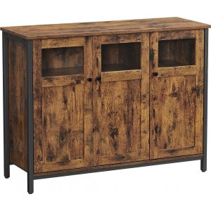 Eldin skänk 100 cm - Brun/svart - Skänkar & Sideboards -Skänkar & Sideboards - Hyllor & Förvaring