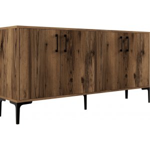 Kiev skänk 160 cm - Valnöt - Skänkar & Sideboards -Skänkar & Sideboards - Hyllor & Förvaring