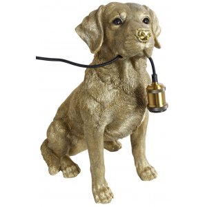 Labrador bordslampa - Guld - Bordslampor -Lampor - Bordslampor