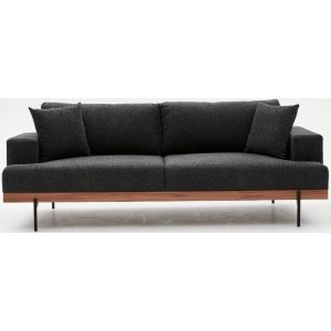 Liva 3-sits soffa - Antracit - 3-sits soffor