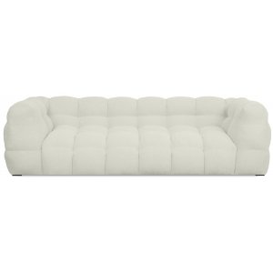 Bill 3-sits soffa i beige Bouclè - 3-sits soffor