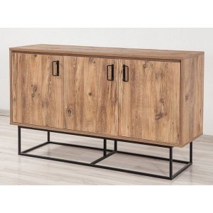 Quantum Mare skänk - Furu/svart - Skänkar & Sideboards -Skänkar & Sideboards - Hyllor & Förvaring