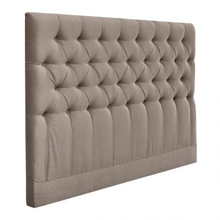 Bild på Nocturne Exclusive Velour Chesterfield Sänggavel 180 x 130 x 10 cm