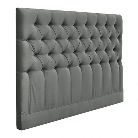 Bild på Nocturne Exclusive Velour Chesterfield Sänggavel 210 x 130 x 10 cm