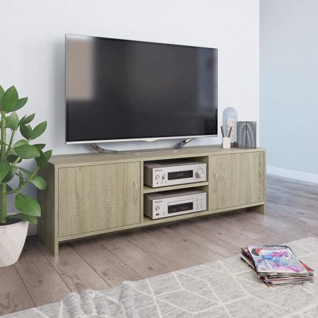 Bild på vidaXL TV-bänk sonoma ek 120x30x37