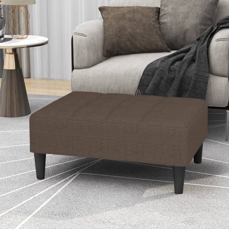 Bild på vidaXL Pall taupe mikrofibertyg