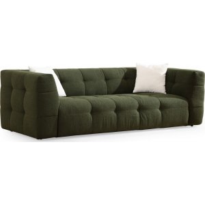 Cady 3-sits soffa - Grön - 3-sits soffor