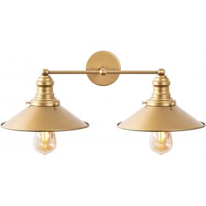 Conic vägglampa 12191 - Guld - Väggplafonder & väggarmaturer