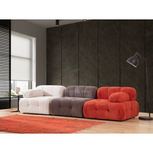 Doblo 3-sits soffa - Flerfärgad - 3-sits soffor