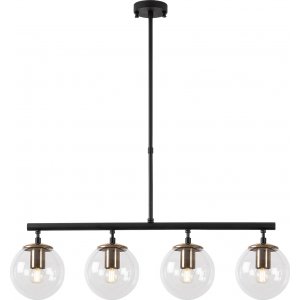 Fasett taklampa 10430 - Svart/antik - Plafonder