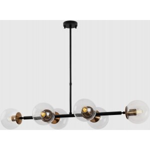 Fasett taklampa 10495 - Svart/antik - Plafonder