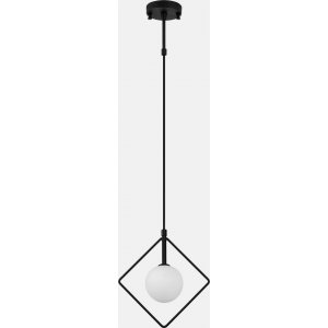 Geometri taklampa 11095 - Svart/vit - Pendellampor