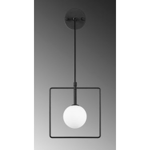 Geometri vägglampa 11115 - Svart/vit - Väggplafonder & väggarmaturer