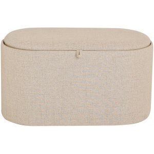 Maiko puff oval - Beige - Sittpuffar