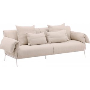 Öckerö 3-sits soffa - Beige/vit - 3-sits soffor